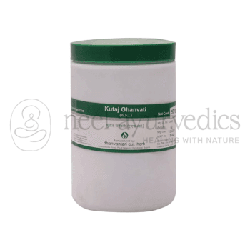 Dhanvantari Kutaj Ghanvati Tablets Grams -500 GM