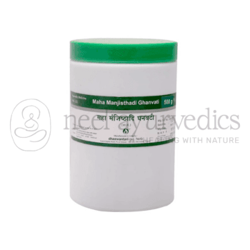 Dhanvantari Maha Manjisthadi Ghanvati Tablets Grams - 500 GM