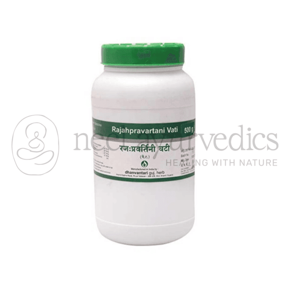 Dhanvantari Rajahpravartani Vati Tablets Grams -500 GM