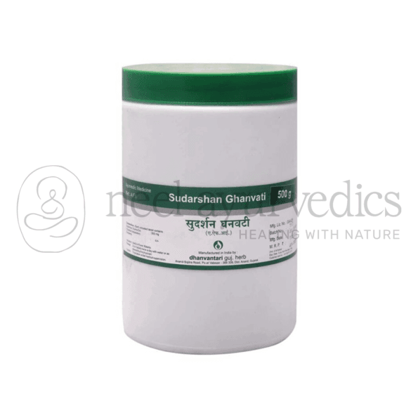Dhanvantari Sudarshan Ghanvati Tablets Grams - 500 gm