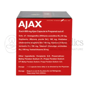 Kerala Ayurveda Ajax Capsule – 50 Nos