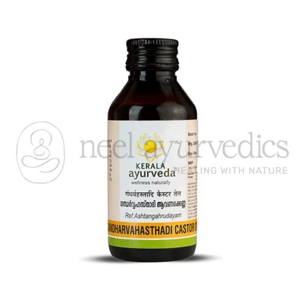 Kerala Ayurveda Gandharvahastadi Castor Oil-100 ml