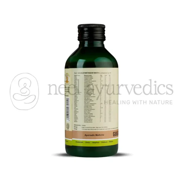 Kerala Ayurveda Gulguluthikthakam Kwath – 200 ml1