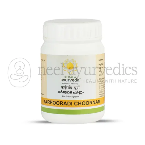 Kerala Ayurveda Karpooradi Choornam – 50 Gm