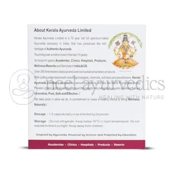 Kerala Ayurveda Lumbagest Capsules – 100 Cap1