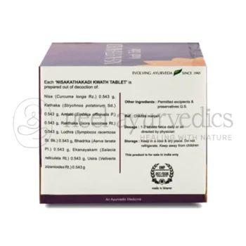 Kerala Ayurveda Nisakathakadi Kwath Tablet1