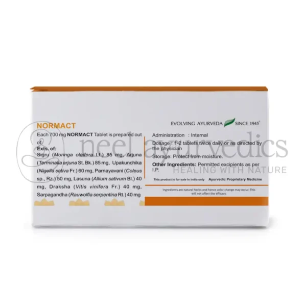 Kerala Ayurveda Normact Tablet – 100 Tab2