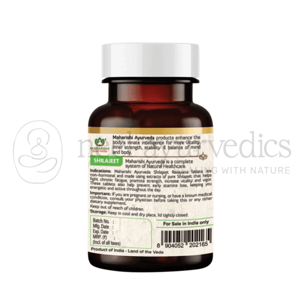 Maharishi Ayurveda Shilajeet Rasayana Tablet – 60 Tab1