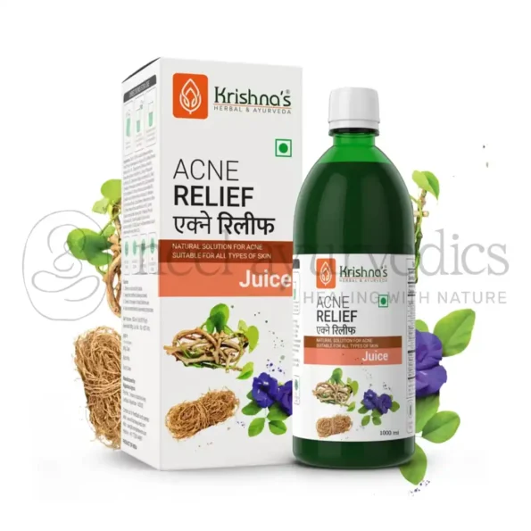 Krishna’s Herbal And Ayurveda Acne Relief Juice – 1000 ML