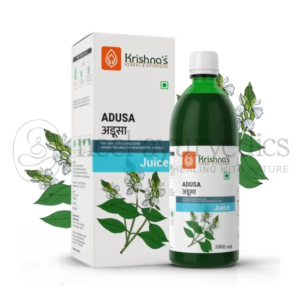 Krishna’s Herbal And Ayurveda Adusa Juice – 1000 ML
