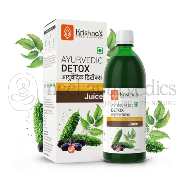 Krishna’s Herbal And Ayurveda Ayurvedic Detox Juice – 1000 ML