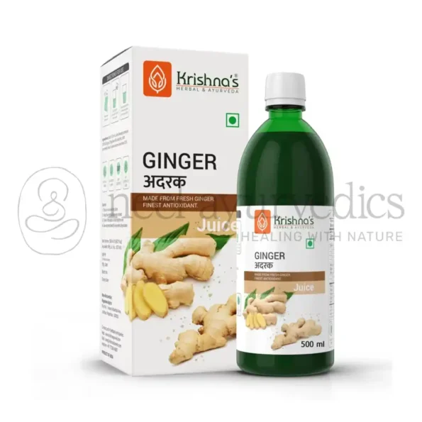 Krishna’s Herbal And Ayurveda Ginger Juice – 1000 ML
