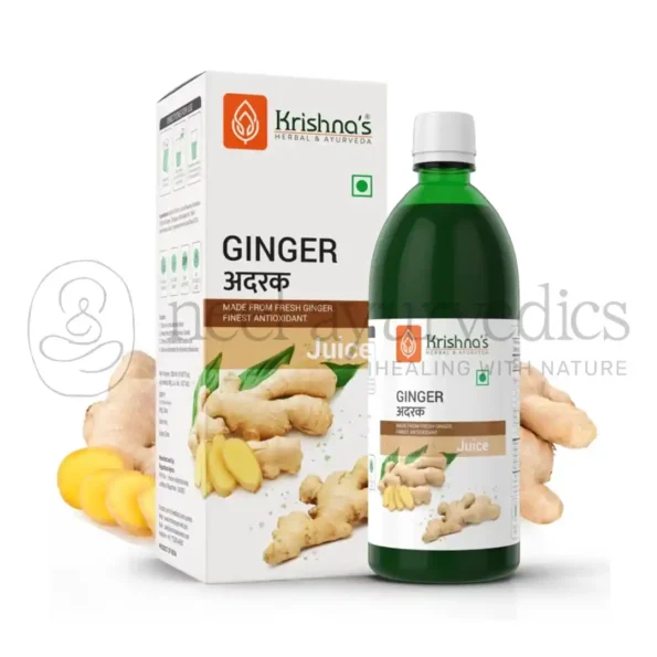 Krishna’s Herbal And Ayurveda Ginger Juice – 1000 ML1