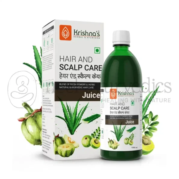 Krishna’s Herbal And Ayurveda Hair And Scalp Care Juice – 1000 ML