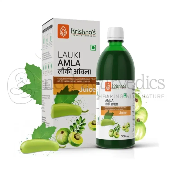 Krishna’s Herbal And Ayurveda Lauki Amla Juice – 500 ML