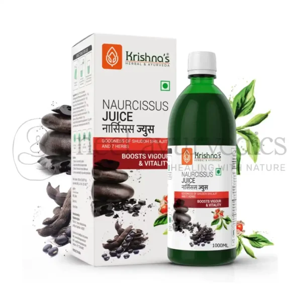 Krishna’s Herbal And Ayurveda Naurcissus Juice – 1000 ML