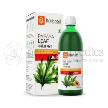 Krishna’s Herbal And Ayurveda Papaya Leaf Juice – 1000 ML