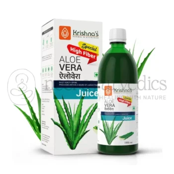 Krishna’s Herbal And Ayurveda Premium Aloe Vera High Fiber Juice – 1000 ML