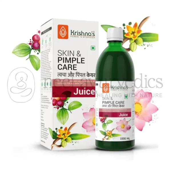 Krishna’s Herbal And Ayurveda Skin & Pimple Care Juice – 1000 ML