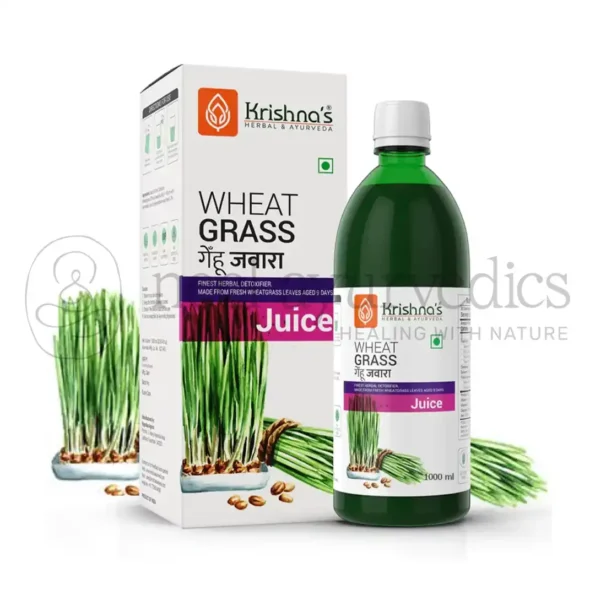 Krishna’s Herbal And Ayurveda Wheatgrass Juice – 1000 ML