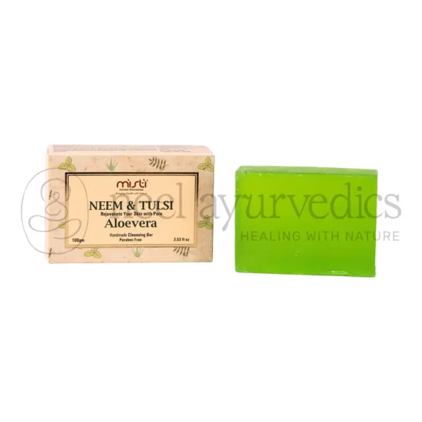 Misti Neem Tulsi & Aloevera Soap