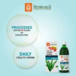 Krishna’s Herbal And Ayurveda Premium Aloe Vera High Fiber Juice – 1000 ML
