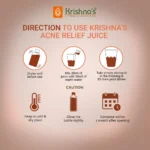 Krishna’s Herbal And Ayurveda Acne Relief Juice – 1000 ML