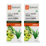 Krishna’s Herbal And Ayurveda Amla Aloe Vera Wheat grass Haldi Tulsi Juice – 1000 ML