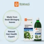 Krishna’s Herbal And Ayurveda Bhringraj Swaras – 500 ML