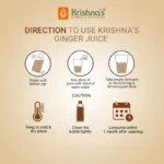 Krishna’s Herbal And Ayurveda Ginger Juice – 1000 ML1