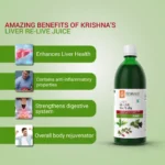 Krishna’s Herbal And Ayurveda Liver Re-Live Juice – 1000 ML