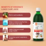 Krishna’s Herbal And Ayurveda Lungs Care Juice -1000 ML
