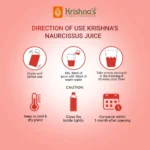 Krishna’s Herbal And Ayurveda Naurcissus Juice – 1000 ML