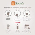 Krishna’s Herbal And Ayurveda Nirgundi Swaras Juice – 1000 ML