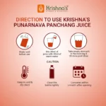 Krishna’s Herbal And Ayurveda Punarnava Panchang Juice – 1000 ML