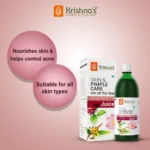 Krishna’s Herbal And Ayurveda Skin & Pimple Care Juice – 1000 ML