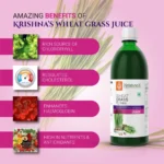 Krishna’s Herbal And Ayurveda Wheatgrass Juice – 1000 ML