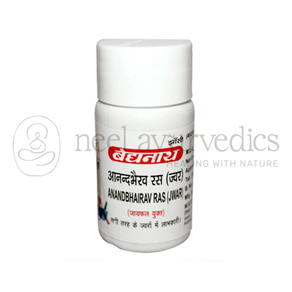 Baidyanath Anand Bhairav Ras(Jwar) – 80 Tablets