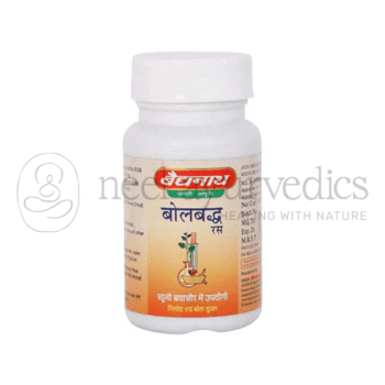 Baidyanath Bolbaddh Ras – 80 Tablets1