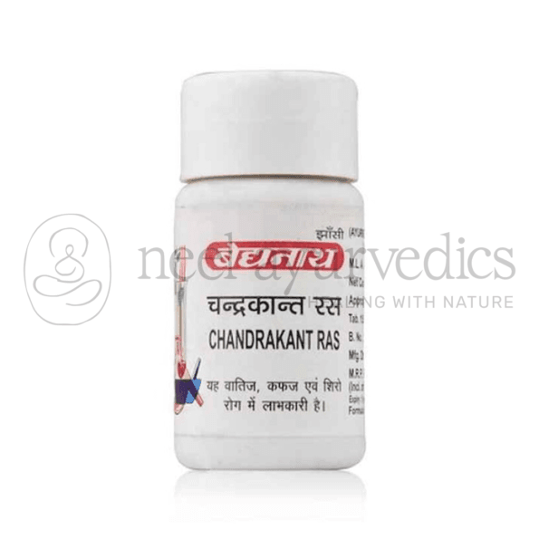 Baidyanath Chandrakant Ras – 80 Tablets