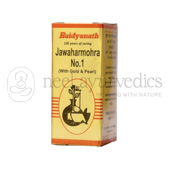 Baidyanath Jawaharmohra Ras – 10 Tablets