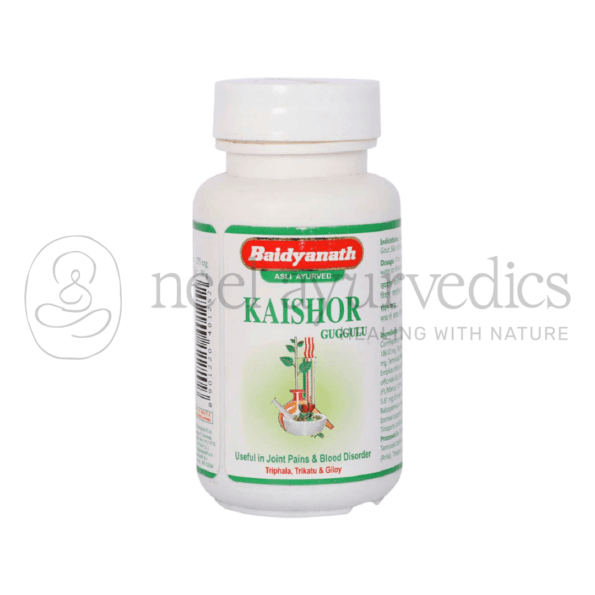 Baidyanath Kaishore Guggulu – 80 Tablets
