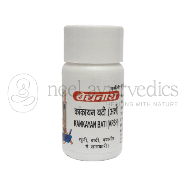 Baidyanath Kankayan Bati (Arsh) – 40 Tablets