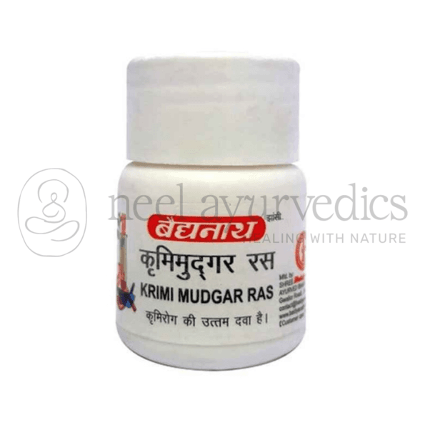 Baidyanath Krimi Mudgar Ras – 40 Tablets