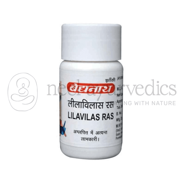 Baidyanath Lilavilas Ras – 40 Tablets