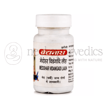 Baidyanath Medohar Vidangadi Lauh – 40 Tablets