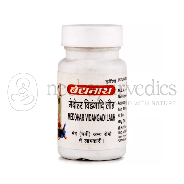 Baidyanath Medohar Vidangadi Lauh – 40 Tablets