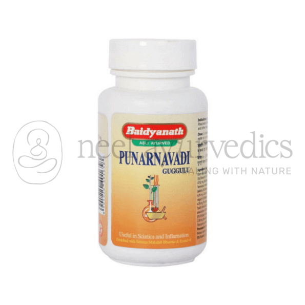 Baidyanath Punarnavadi Guggulu – 80 Tablets