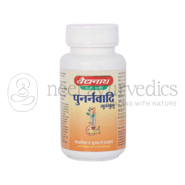 Baidyanath Punarnavadi Guggulu – 80 Tablets1