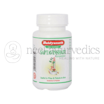 Baidyanath Saptavinshati Guggulu – 80 Tablets